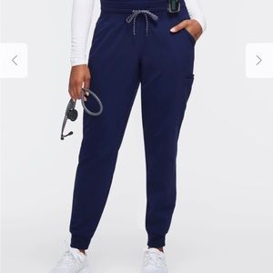 JAANUU FUSEryx™ Women's 13-Pocket Scrub Jogger - NAVY - L